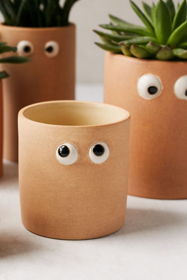 Henry Googly Eye Planter #1