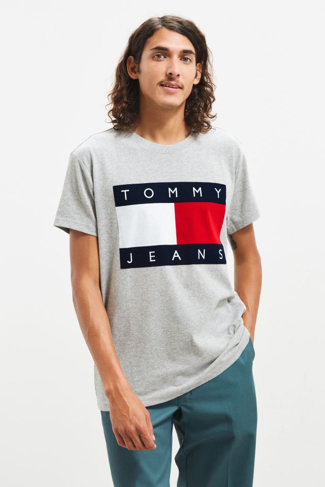 Tommy Jeans ‘90s Flocked Logo Tee #1