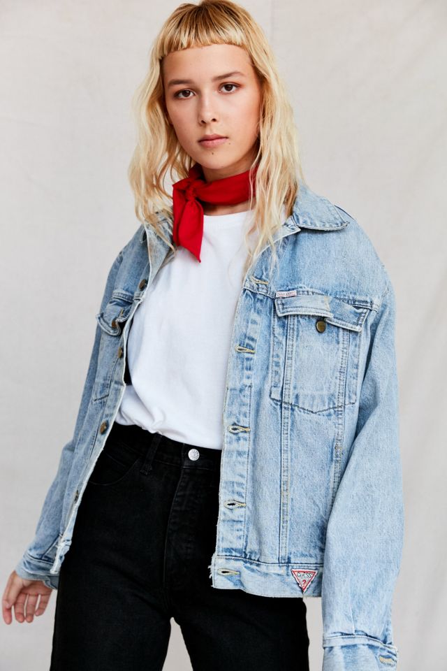 Guess denim outlet jacket urban outfitters