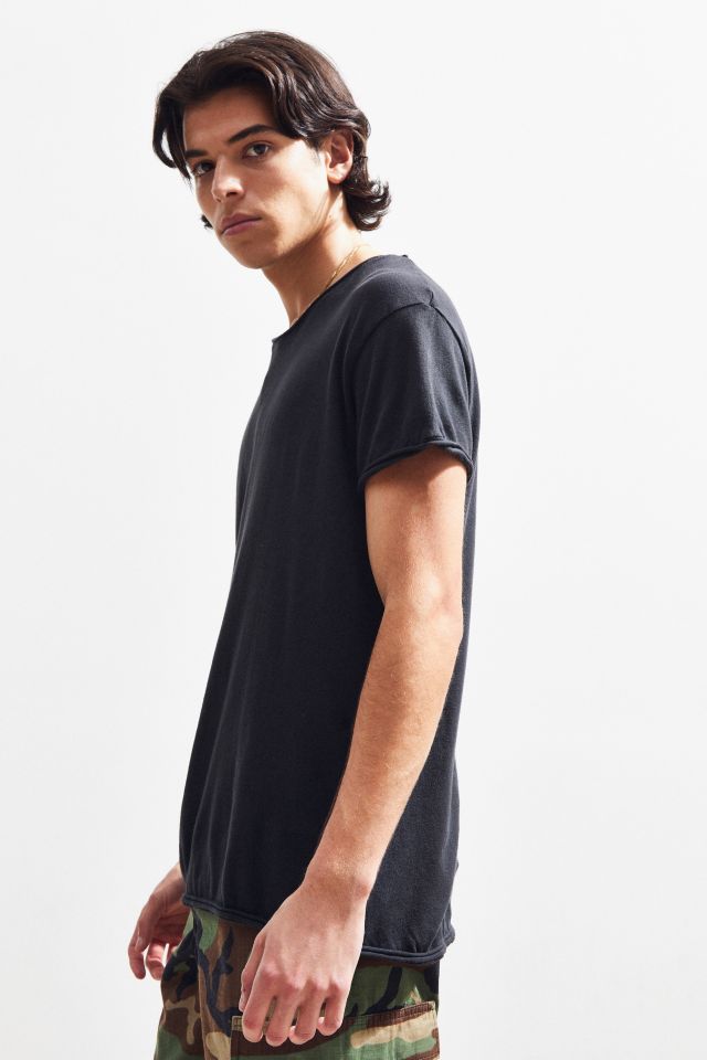 UO Lightweight Raw Hem Tee #1