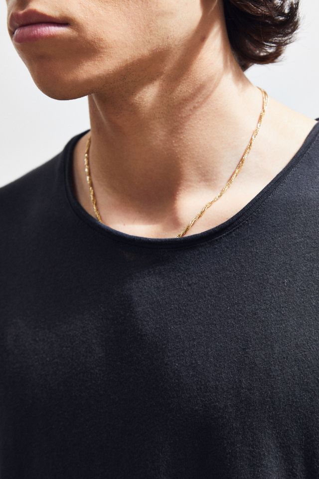 UO Lightweight Raw Hem Tee #2
