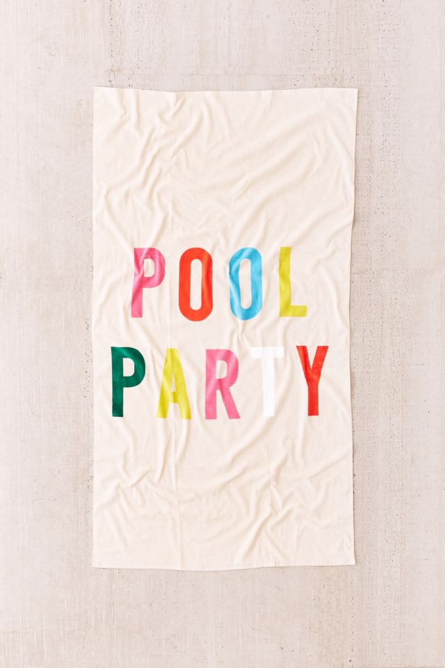 ban.do Pool Party Beach Towel #1