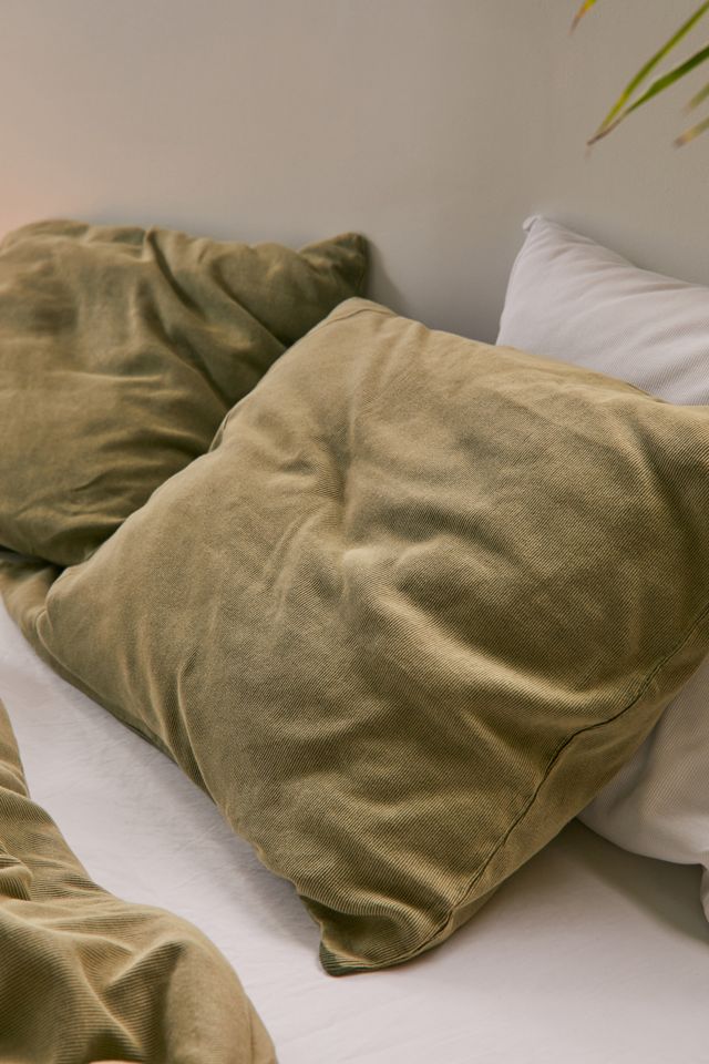 Faded Ribbed Jersey Pillowcase Set #2