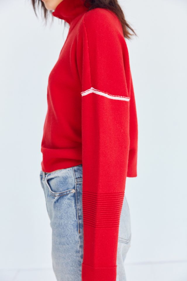Silence + Noise Double-Knit Half-Zip Pullover Sweater #4