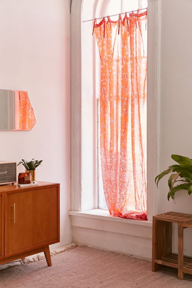 Lucy Boho Print Window Curtain #1