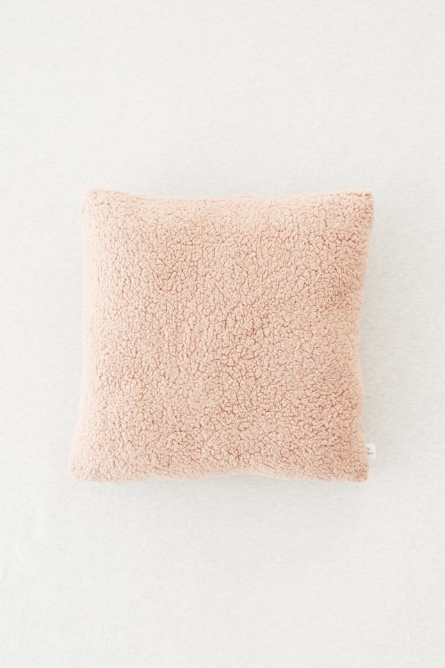 Sherpa Fleece Throw Pillow #1