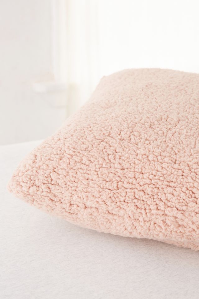 Sherpa Fleece Throw Pillow #2