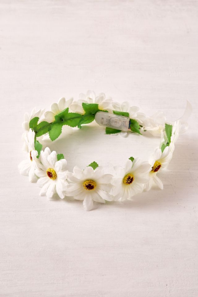 LED Daisy Flower Crown #1