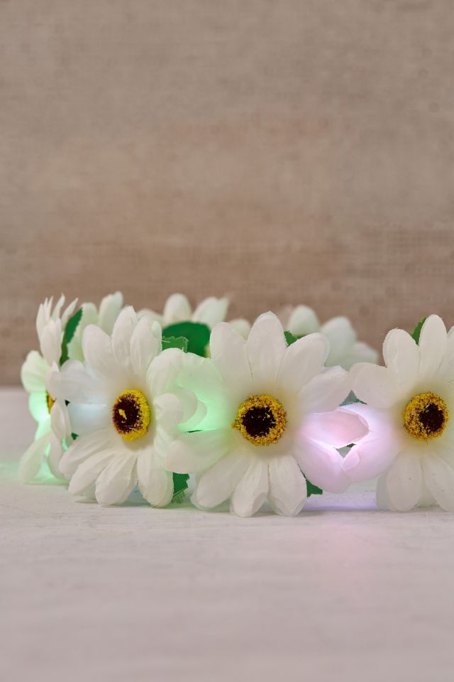 LED Daisy Flower Crown #2