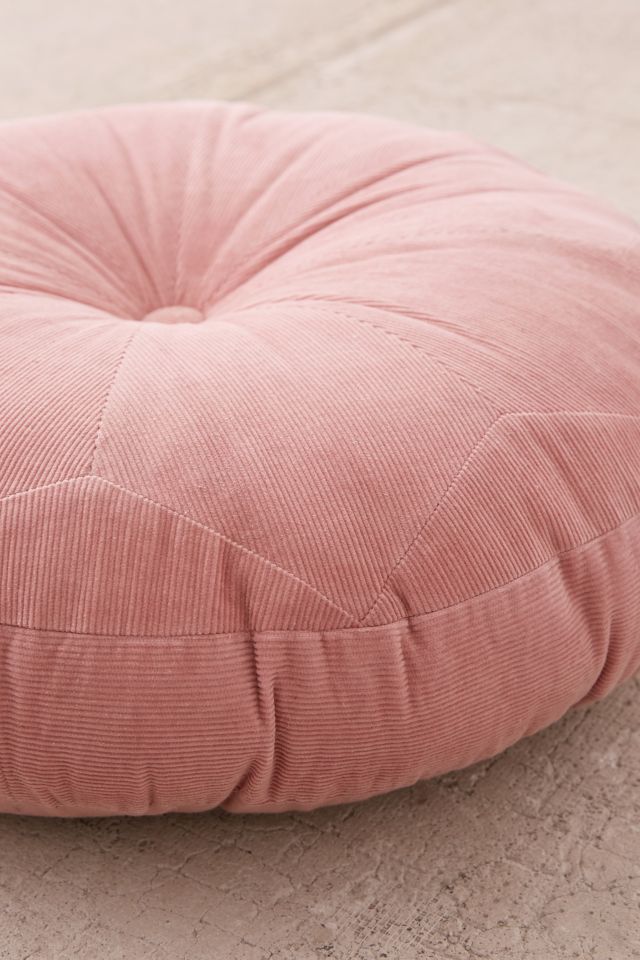 Corduroy Pillow Pouf #3