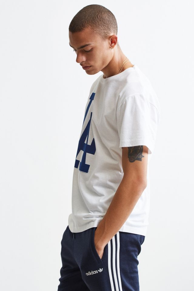 Dodgers Washed Grey Tee – LUDIC