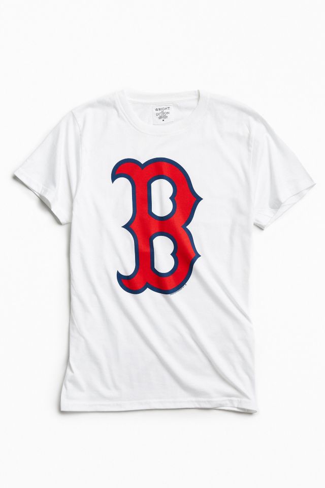 White Boston Red Sox Shirt - Teexpace