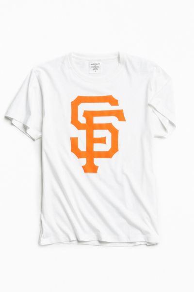 Youth White San Francisco Giants Team Wordmark T-Shirt