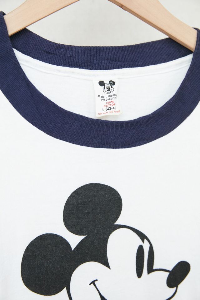 T-shirt aux détails contrastants vintage Mickey Mouse #2