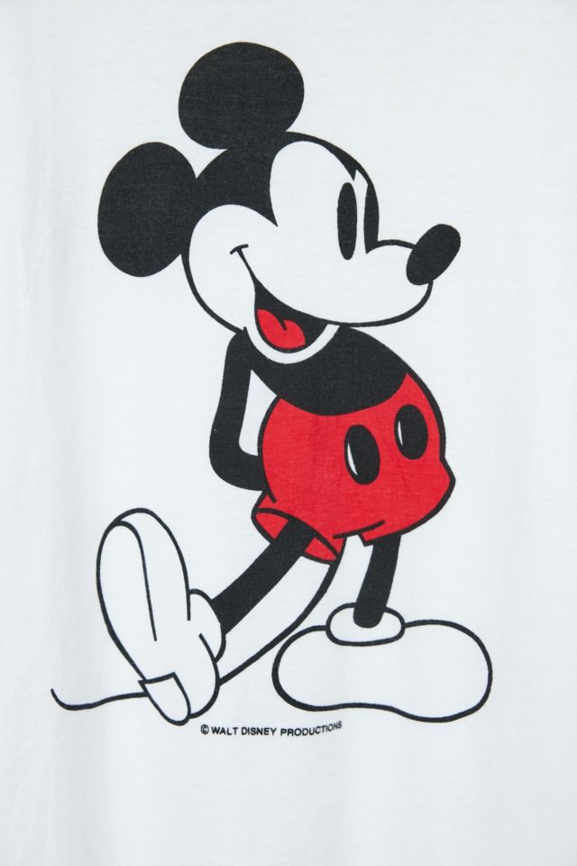 T-shirt aux détails contrastants vintage Mickey Mouse #3