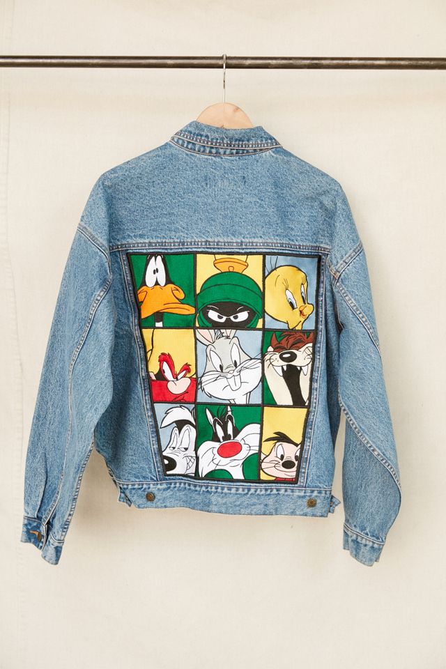 Vintage Looney Tunes Denim Jacket | Urban Outfitters Vintage Looney Tunes Denim Jacket | Urban Outfitters