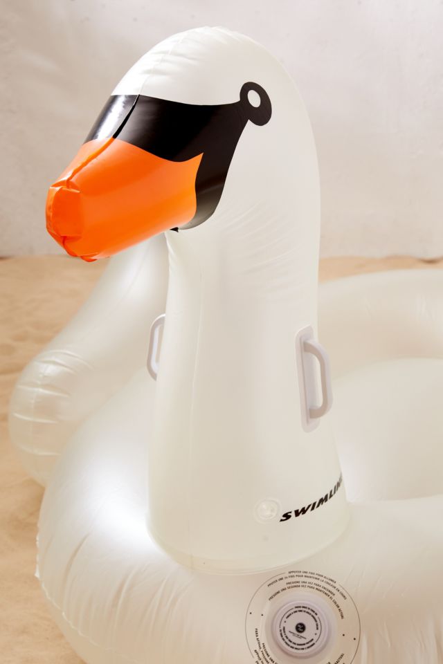 Giant Light-Up LED Swan Pool Float #5