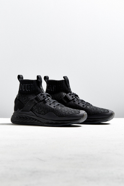 puma ignite evoknit en noir