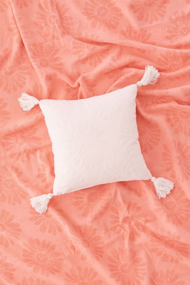 Dotty Daisy Throw Pillow #1