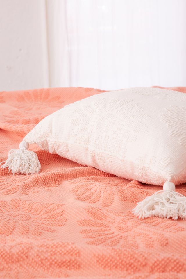 Dotty Daisy Throw Pillow #2