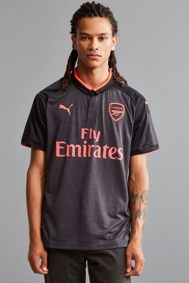 Puma Mens Arsenal FC Graphic Jersey Black T-shirts