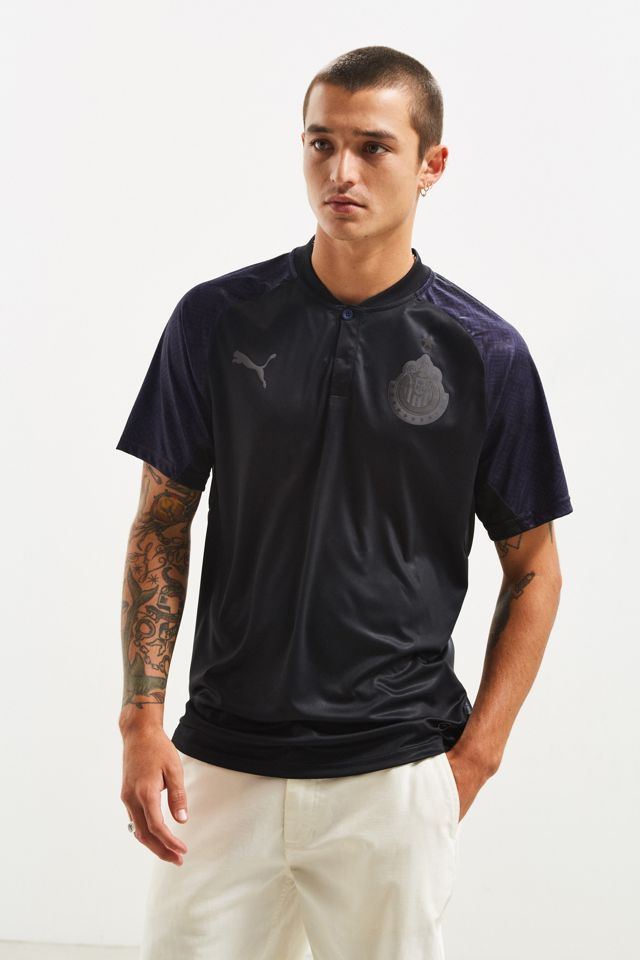 Puma Blackout Chivas Soccer Jersey | Urban Outfitters