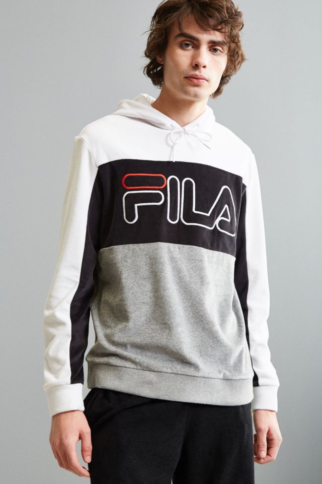 FILA Velour Hoodie Sweatshirt #2