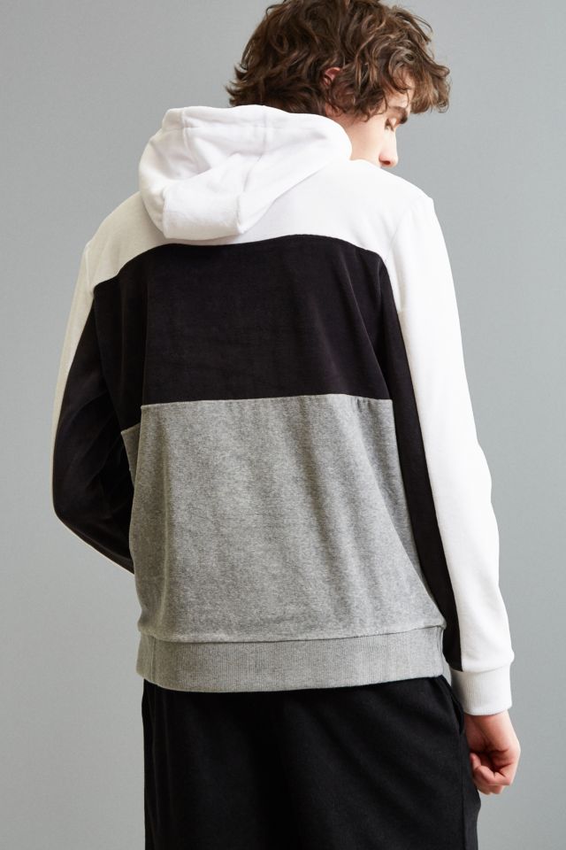 FILA Velour Hoodie Sweatshirt #3