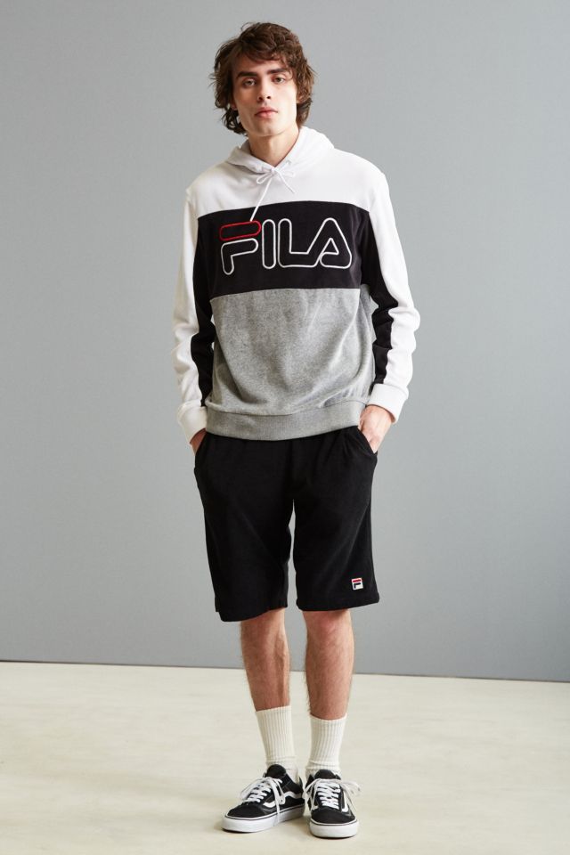 Fila on sale velour sweatshirt