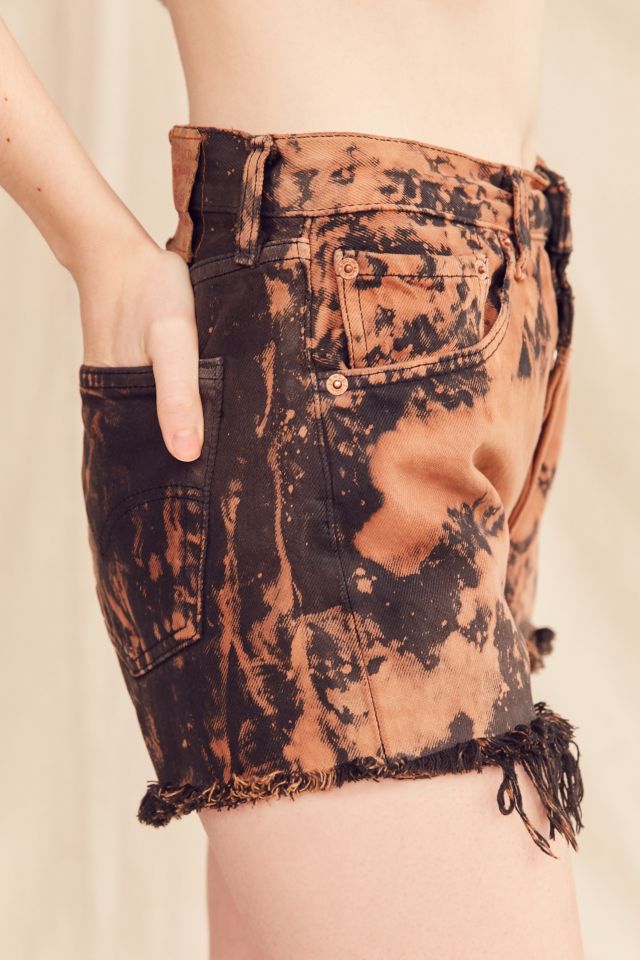 Urban Renewal Recycled Levi's Bleached Denim Short #4