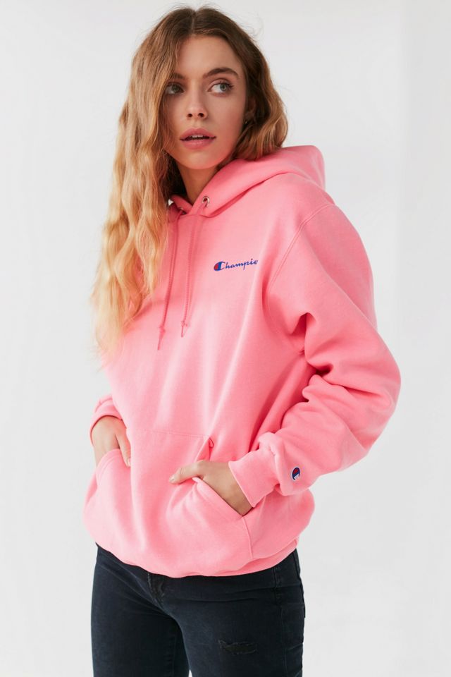 Champion & UO Reverse Weave Mini Logo Hoodie Sweatshirt #5