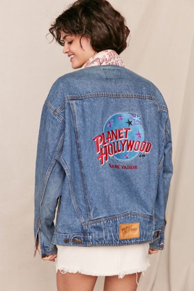 Vintage Planet Hollywood Lake Tahoe Denim Jacket | Urban Outfitters