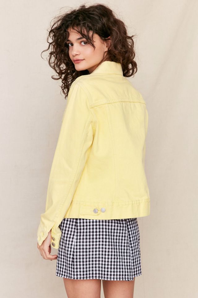 Vintage Levi's Yellow Denim Jacket