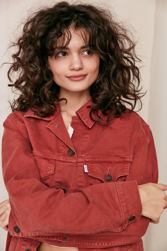 Vintage Levi's Rust Denim Jacket #1