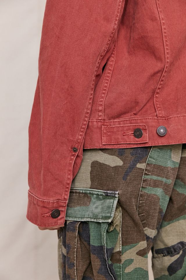 Vintage Levi's Rust Denim Jacket #4