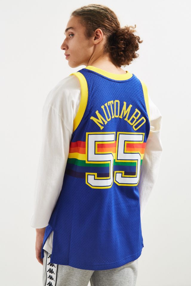 Swingman Jersey Denver Nuggets 1991-92 Dikembe Mutombo - Shop