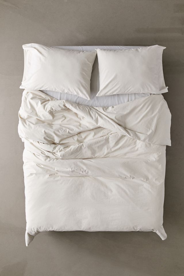 Washed Cotton Duvet Cover Urban, White Duvet Cover Full Urban Outfitters