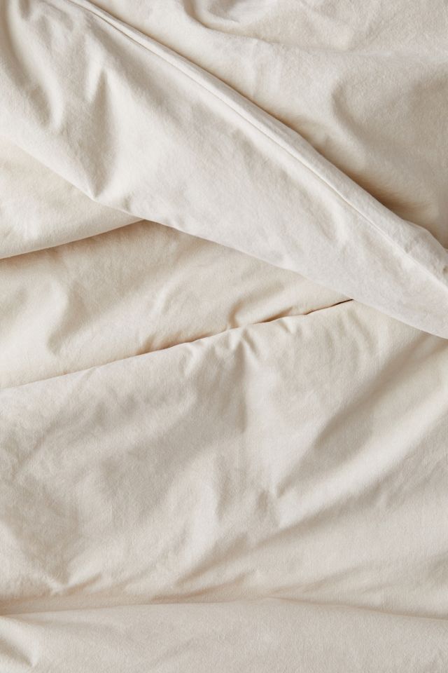 Washed Cotton Solid Duvet Cover #3