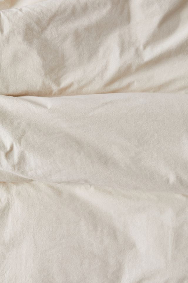 Washed Cotton Solid Duvet Cover #4