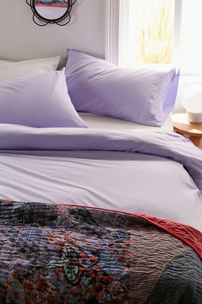 Housse de couette en coton lavé