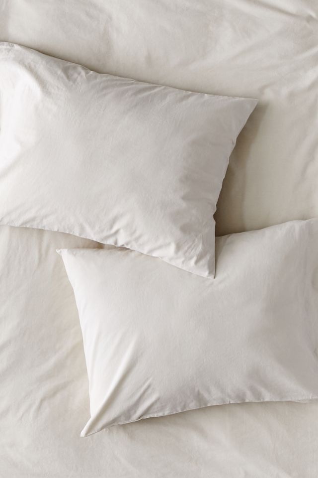 Washed Cotton Pillowcase Set Urban Outfitters