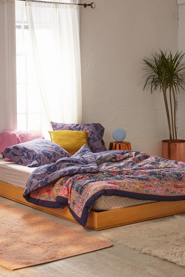 Taliah Mixed Floral Reversible Comforter Snooze Set #1