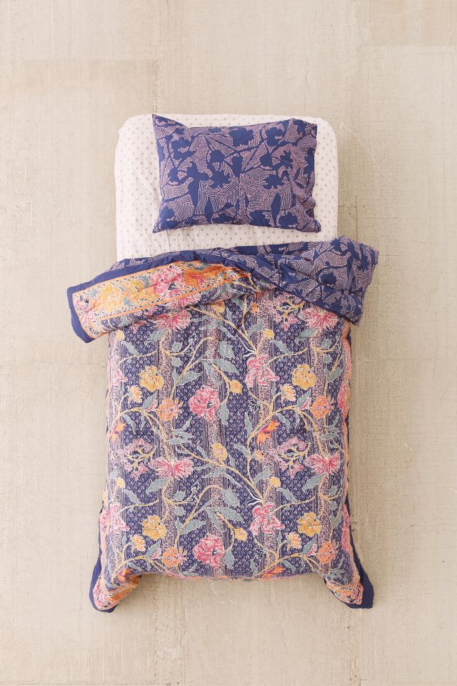 Taliah Mixed Floral Reversible Comforter Snooze Set #3