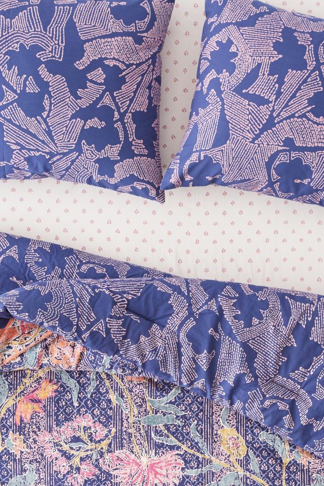 Taliah Mixed Floral Reversible Comforter Snooze Set #4