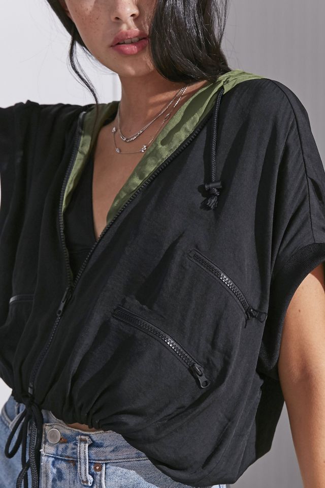 Silence + Noise Perez Zip Hoodie Shirt #5