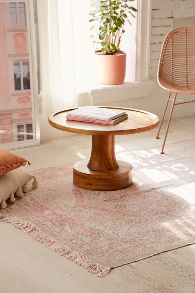 Iona Dotted Medallion Print Rug #1