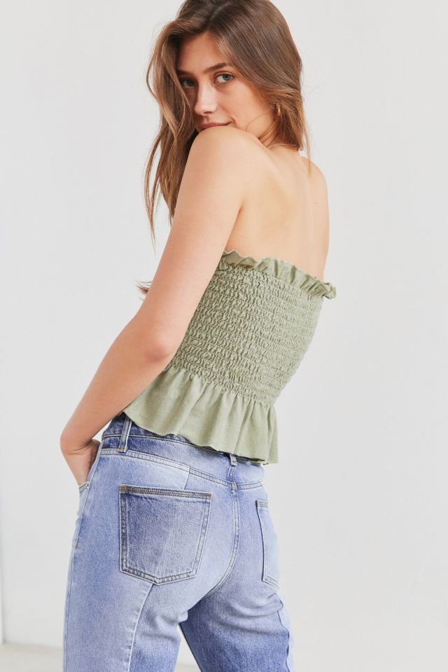 Truly Madly Deeply Loren Smocked Tube Top #3