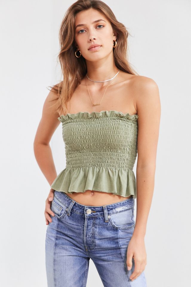 Truly Madly Deeply Loren Smocked Tube Top #5