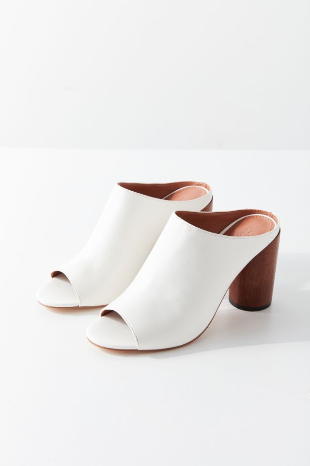 Wood Heel Mule #1
