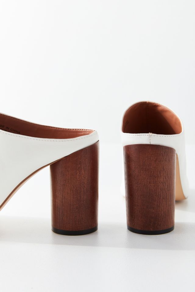 Wood Heel Mule #3